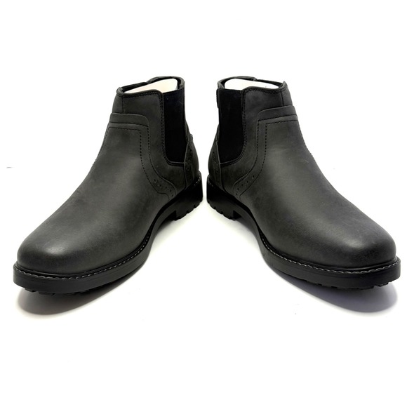 Nunn Bush Men's Delton Plain Toe Chelsea Boots Black Size 10.5W NWT/BOX - Picture 3 of 10